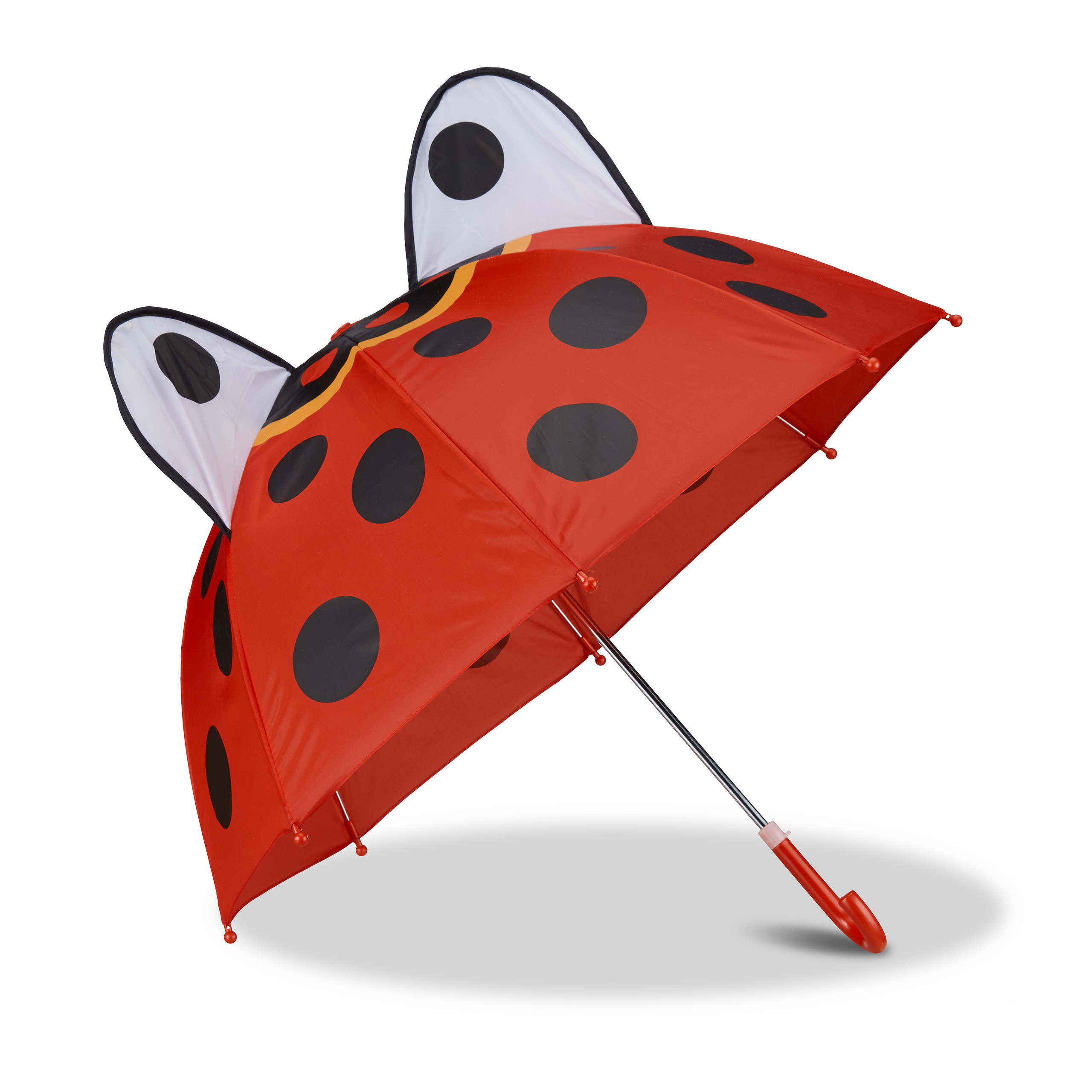 Children's Umbrella Ladybug In Red