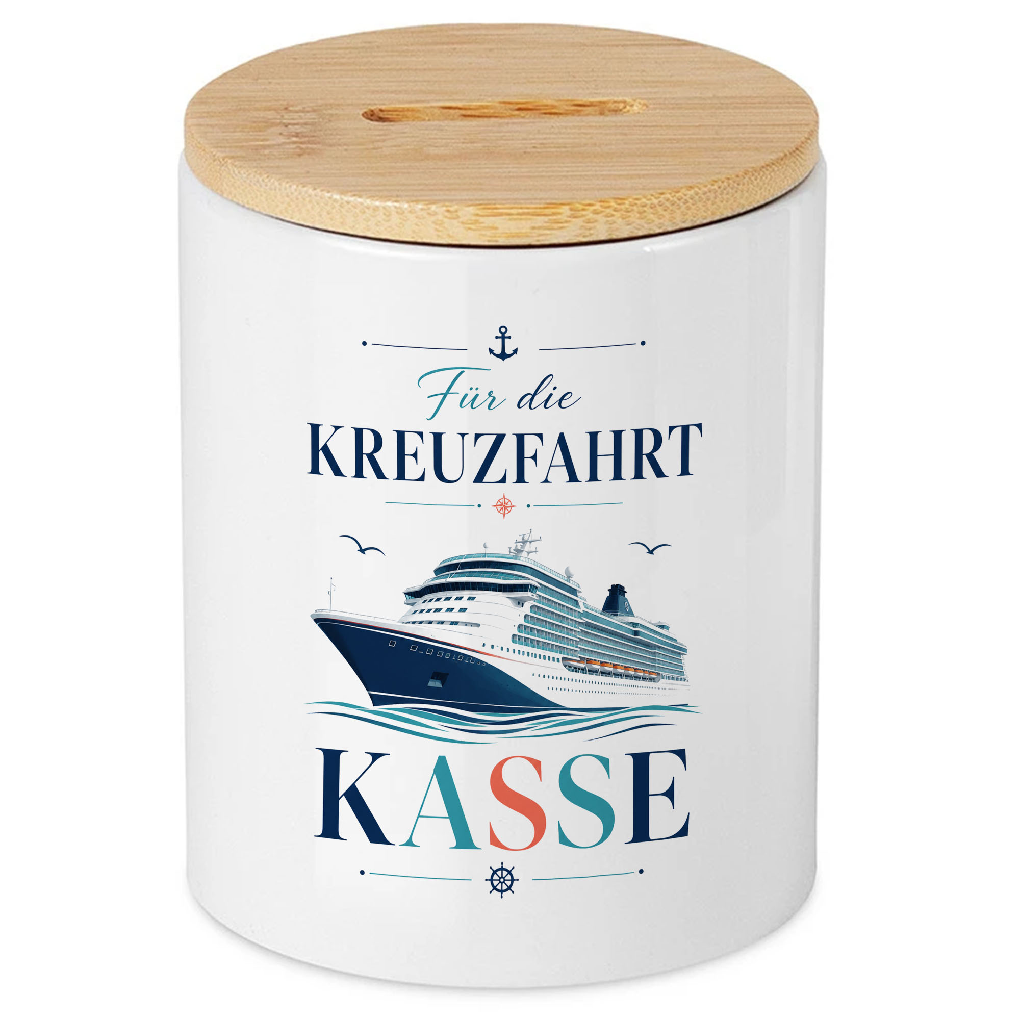 Image of Cruise Cash Box Maritime Travel Piggy Bank For , Gift For Your Next Sea Vacation