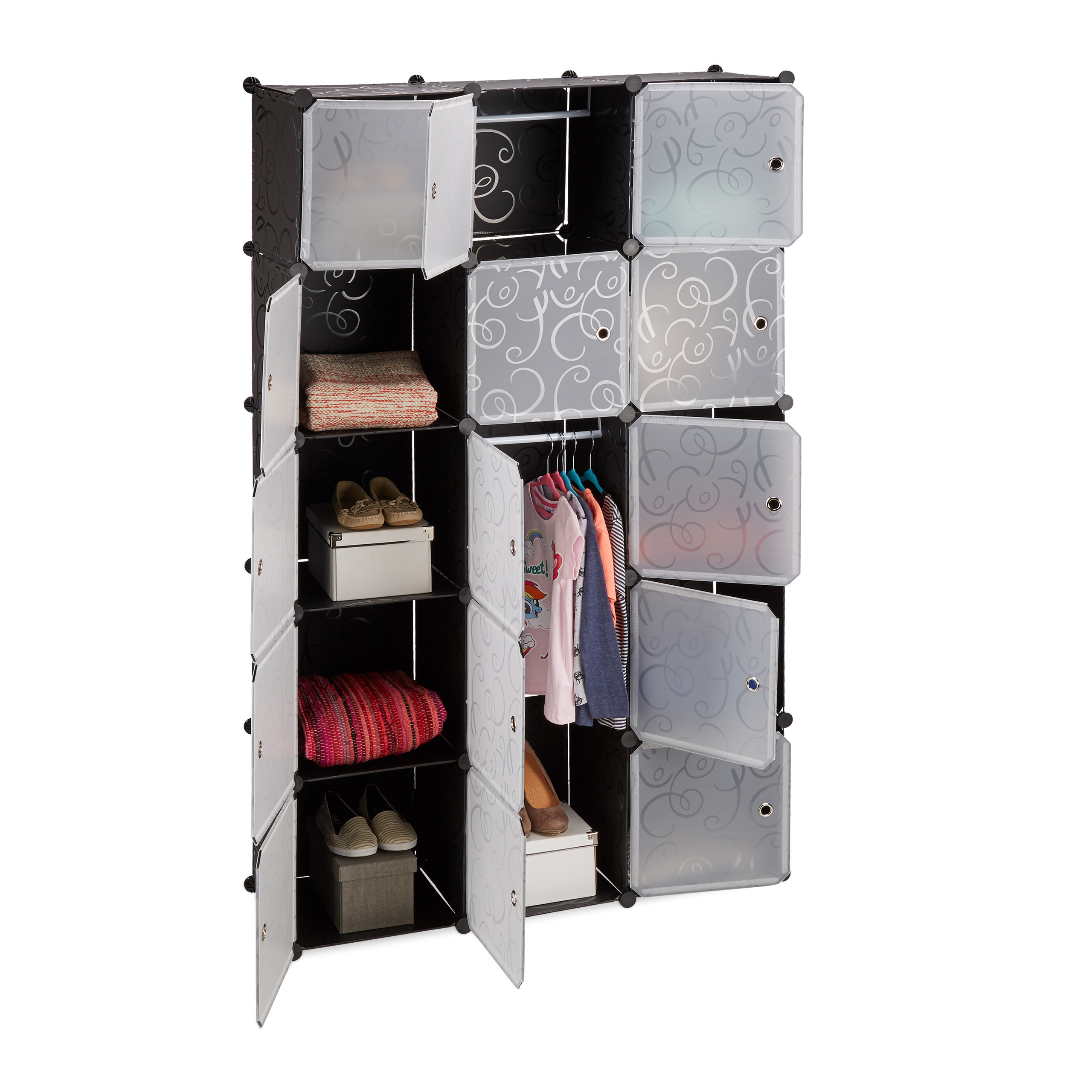 Shelf System In Black