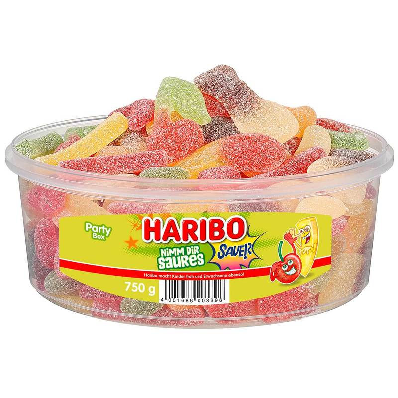 Image of Haribo Take The Sour 750g