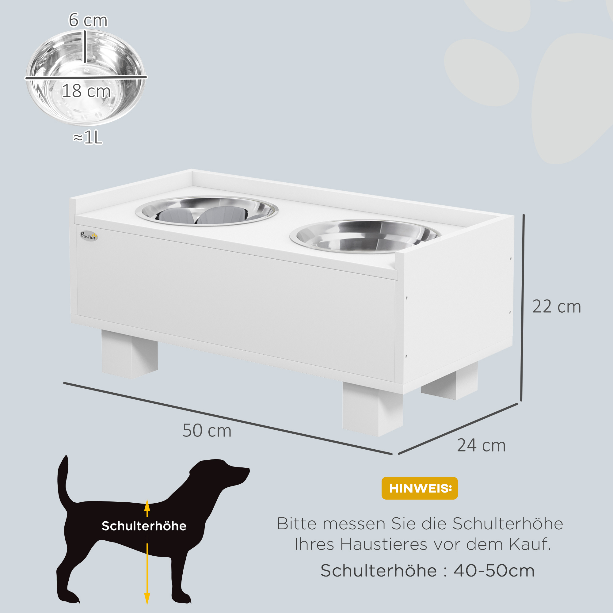 hundenapf erhht hhenverstellbar futternapf hunde stauraum - Temu Germany