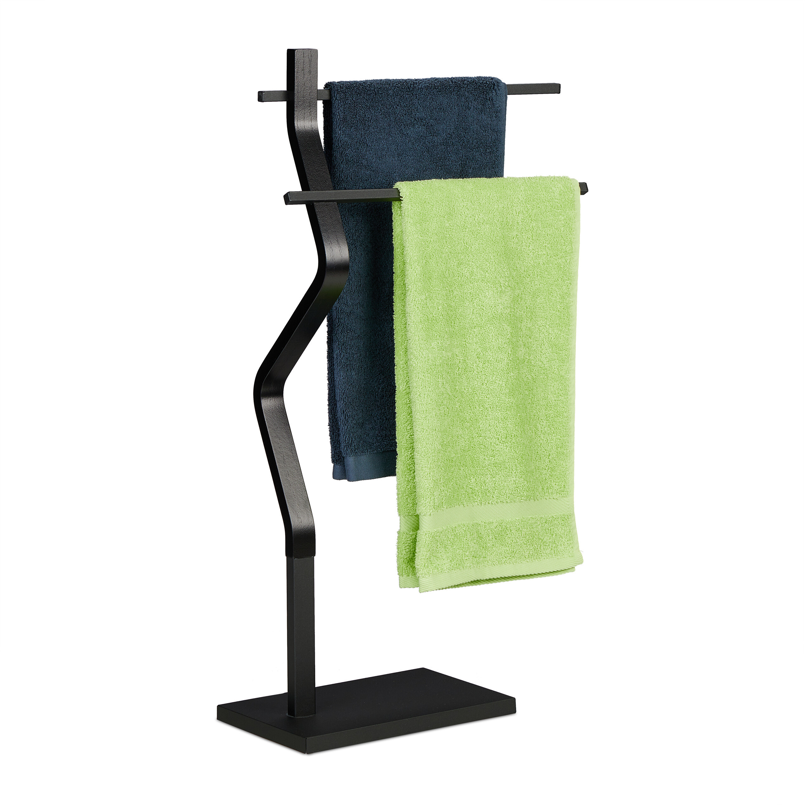 Twisted Design Towel Holder