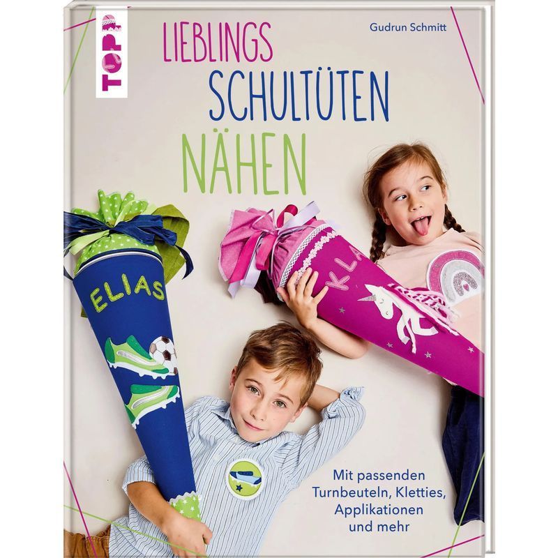 Image of Favorite School Bags Sewing - Book - With Matching Gym Bags,, Appliques, And More - Gudrun Schmitt - 64 Pages - German - 2025 - Frechverlag Gmbh - Ean 9783735871749