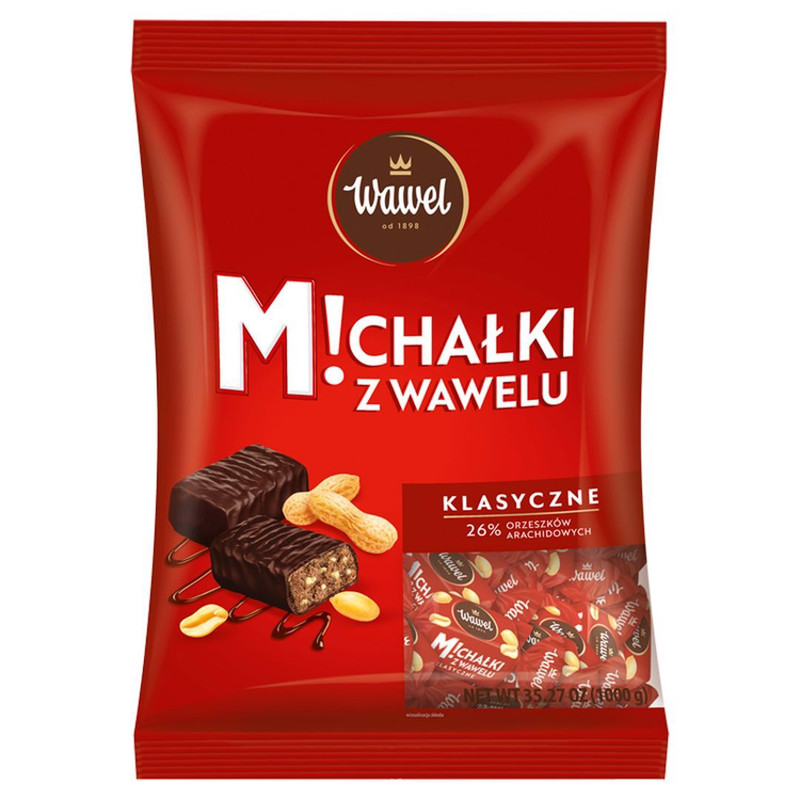 Image of Michałki From Wawel Classic Chocolate Candies 1000 G