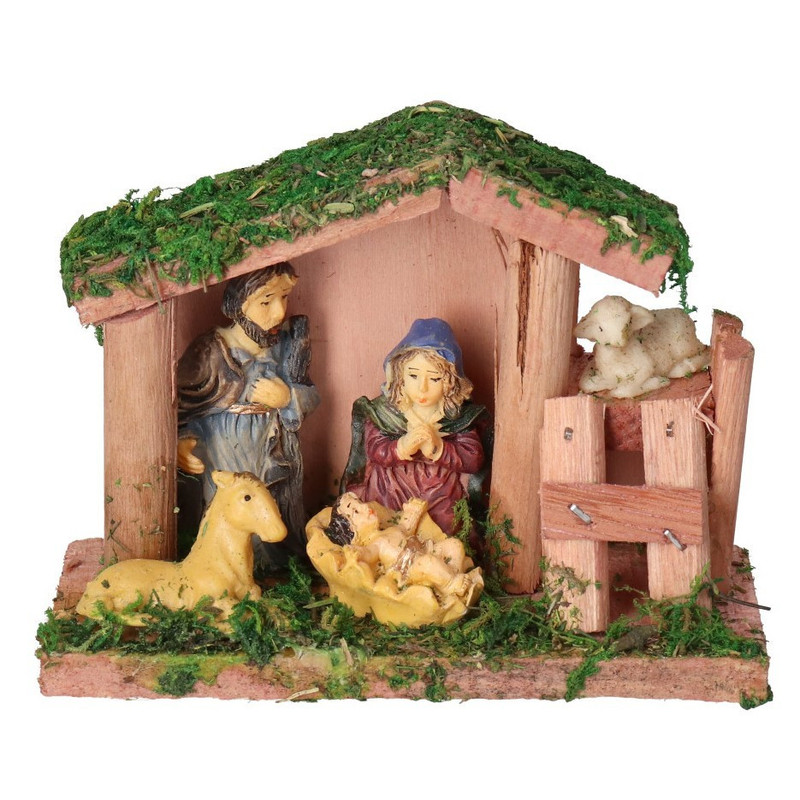 TEMU Christmas Nativity Scene With Figurines - Holiday Decoration