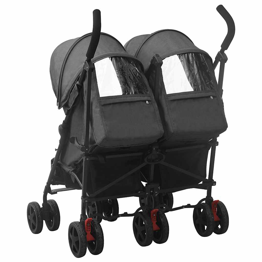 Dopje, Antraciet, Staal - Kinderwagen, Dopje, Lichtgewicht Kinderwagen
