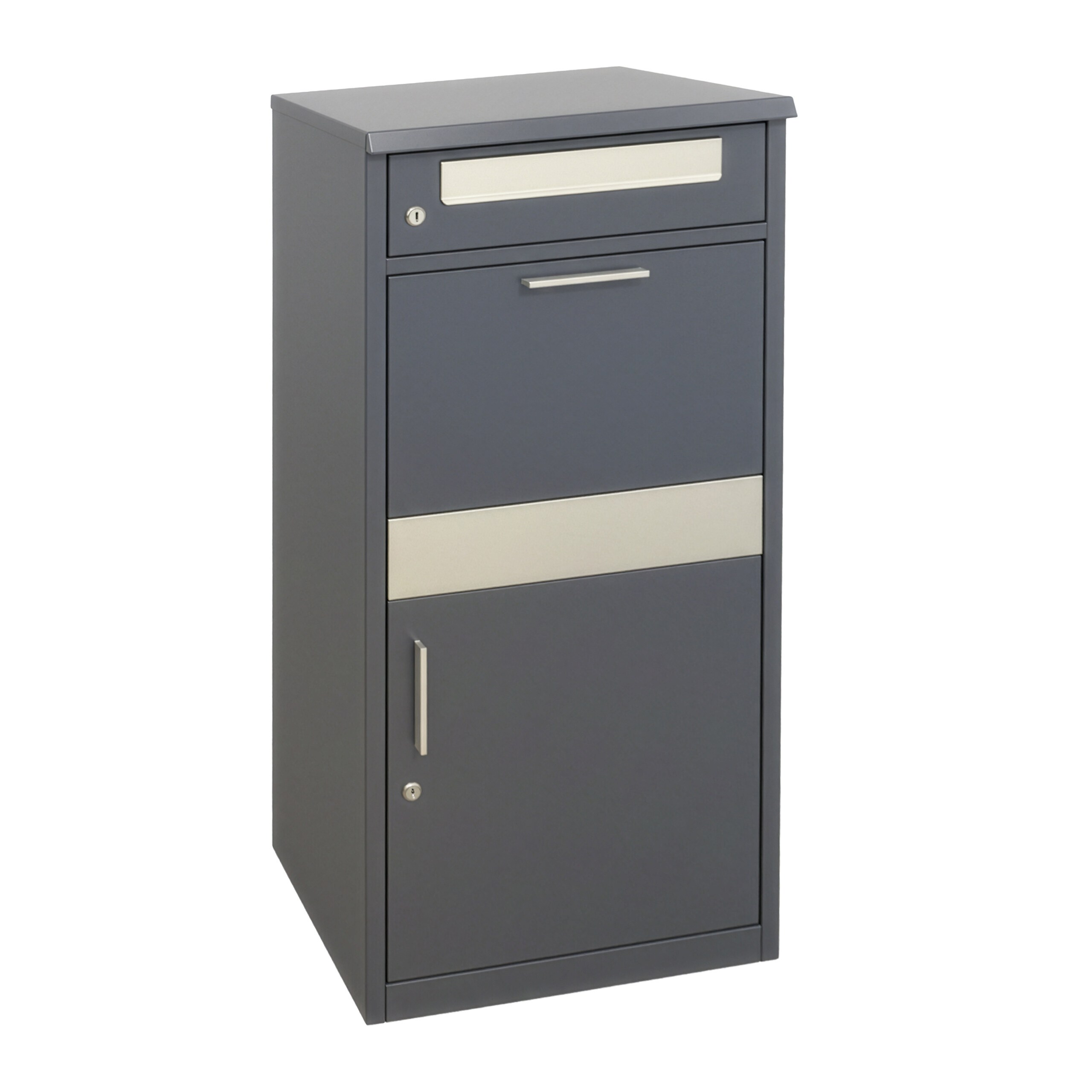Image of In Dark Grey/silver - (w)50 X (h)112 X (d)37 Cm