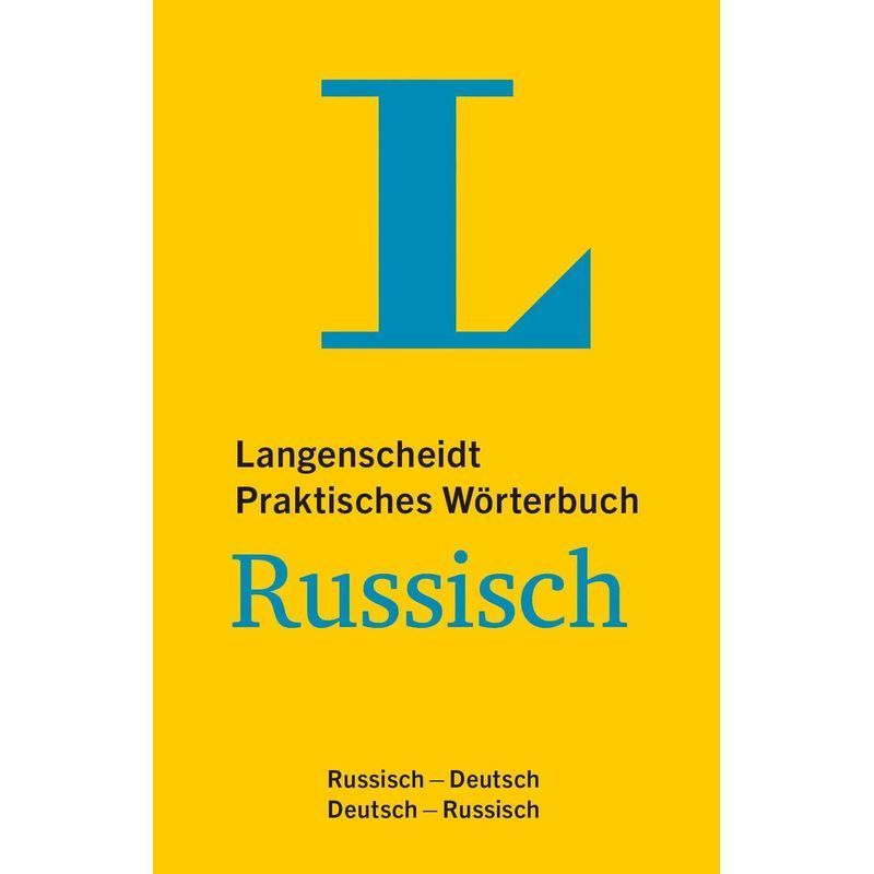 Image of Langenscheidt Practical Dictionary Russian - Book - Russian German / German Russian - Langenscheidt Practical Dictionary - 671 Pages - German - 2023 - Langenscheidt At Pons - Ean 9783125144644