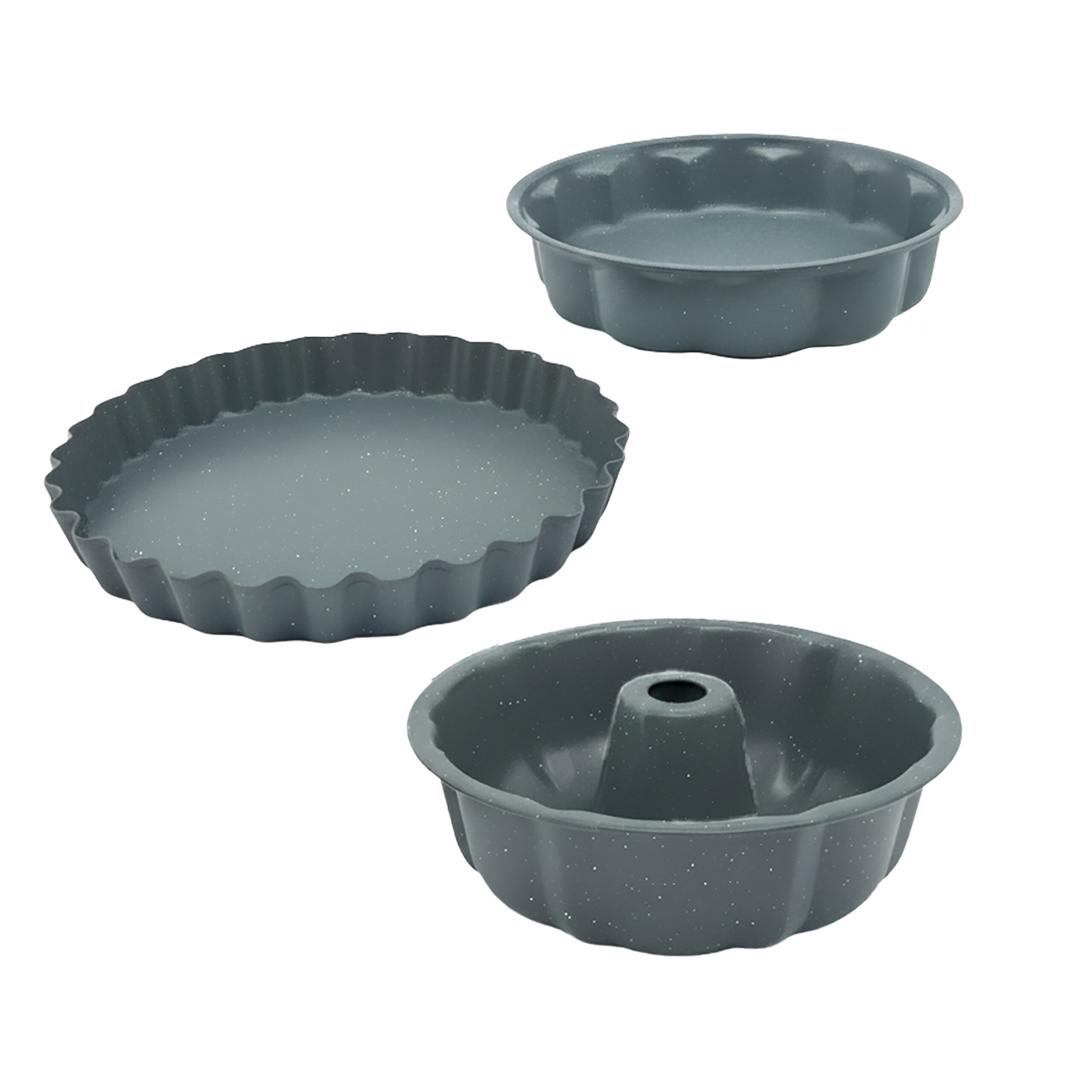 3pcs. Backform Set In Grey