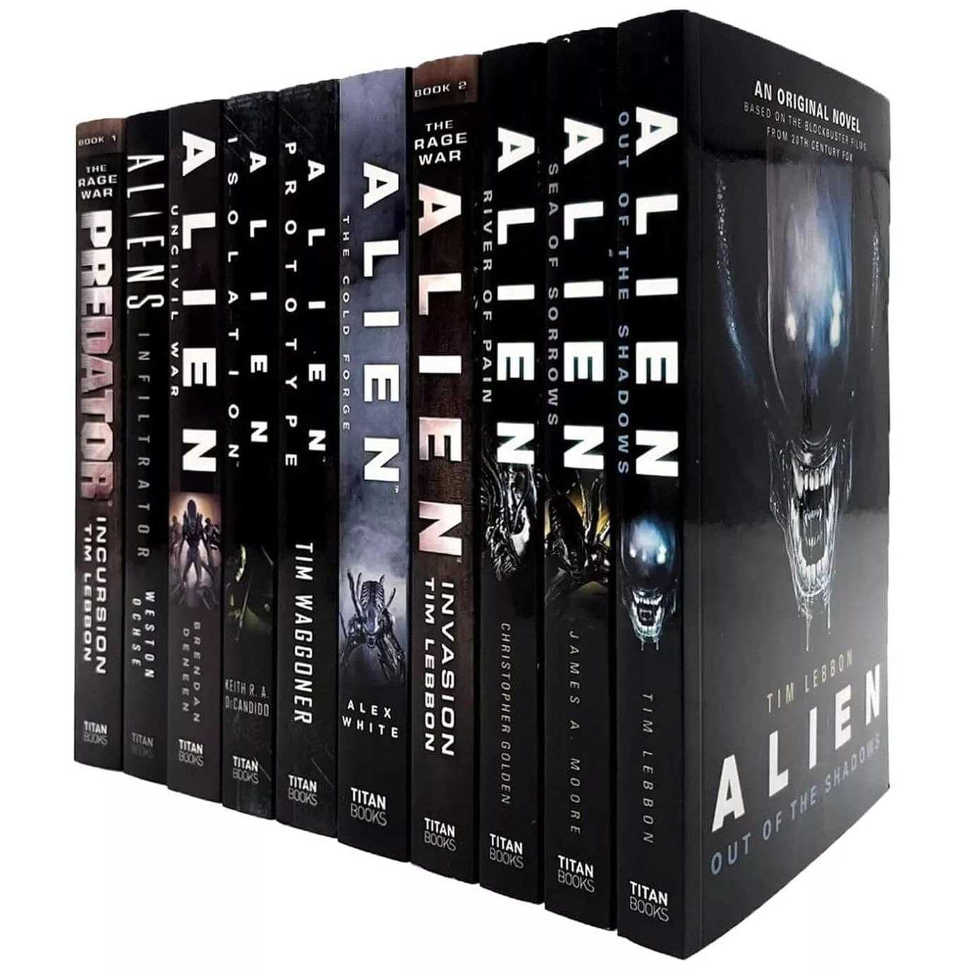 TEMU Alien Series 10 Books Collection Set - Fiction - Paperback