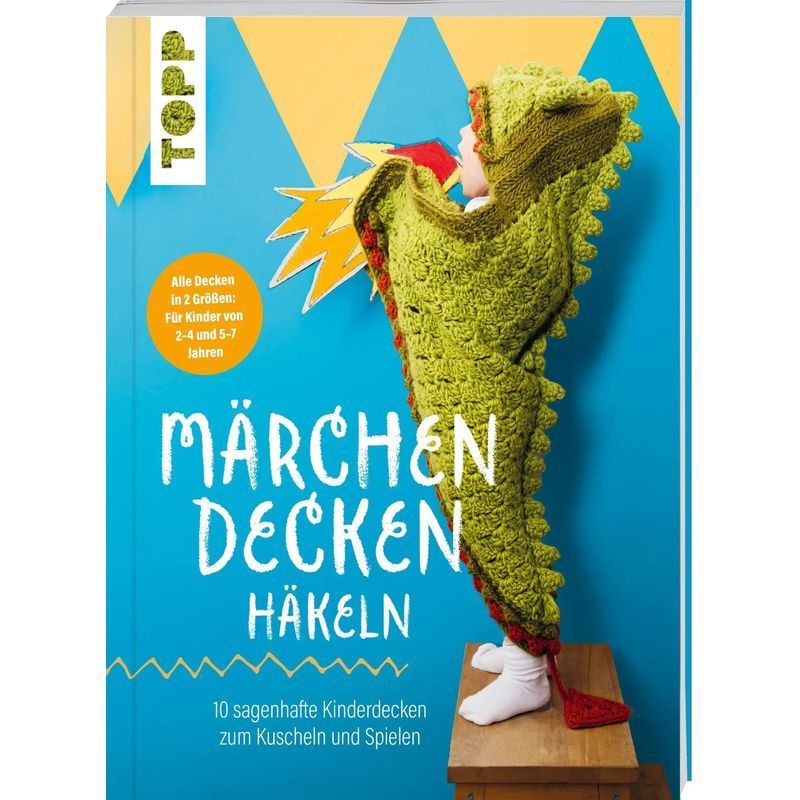 Crochet Fairy Tale Blankets - Paperback - 10 Enchanting Children's Blankets For Cuddling And Play - Lynne Rowe - 128 Pages - German - 2021 - Frechverlag Gmbh - Ean 9783772448768