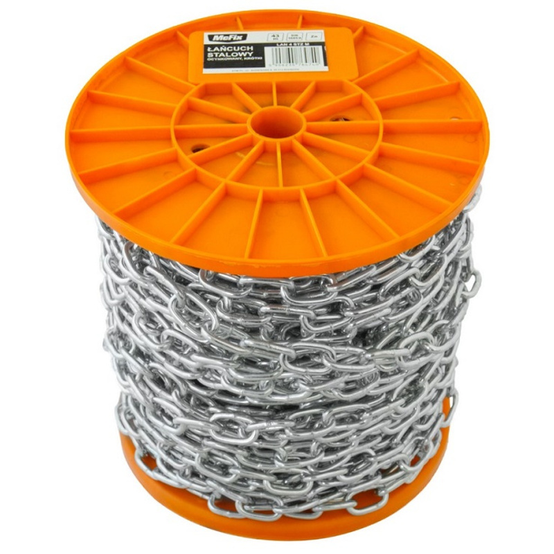 Short Chain D-1 10mm Galvanized Meter - 10 Mb - Lan 10 Pcs M