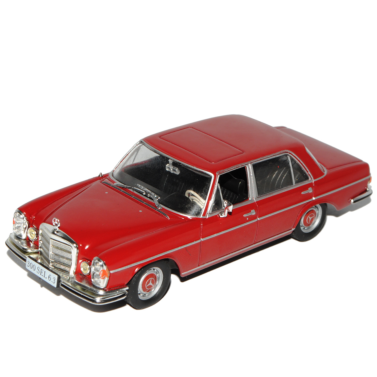 Image of Mercedes-benz 300sel Sedan 6.3 1968 W109 1965-1972 Including Magazine No. 24 1/43 Ixo Model Car