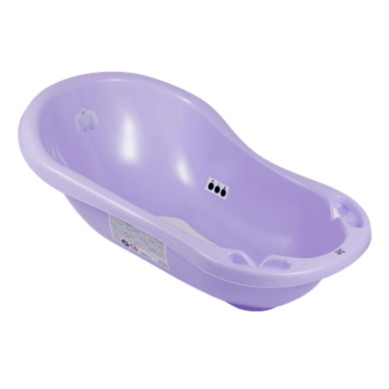 E-shop Babybadewanne für Neugeborene und Babys bis 12 Monate, mit und Antirutschmatte, aus BPA-freiem Plastik, Länge: 84cm