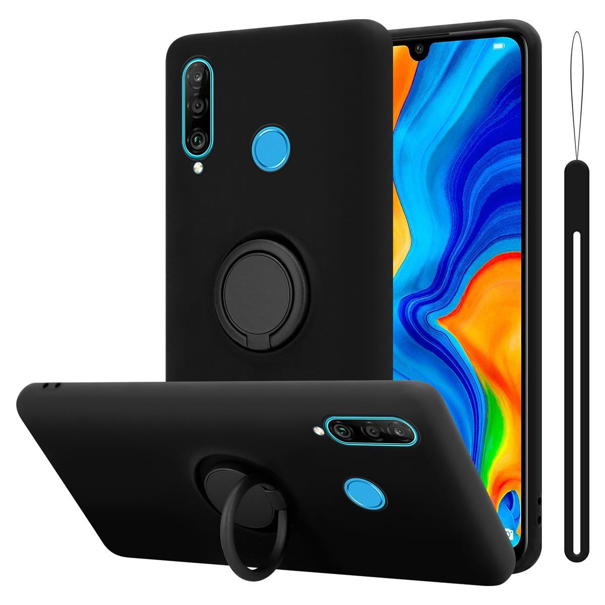 Case Compatible For Huawei P30 Lite Protective Of Flexible Tpu Silicone With Ring Back Case Cover Phone Case