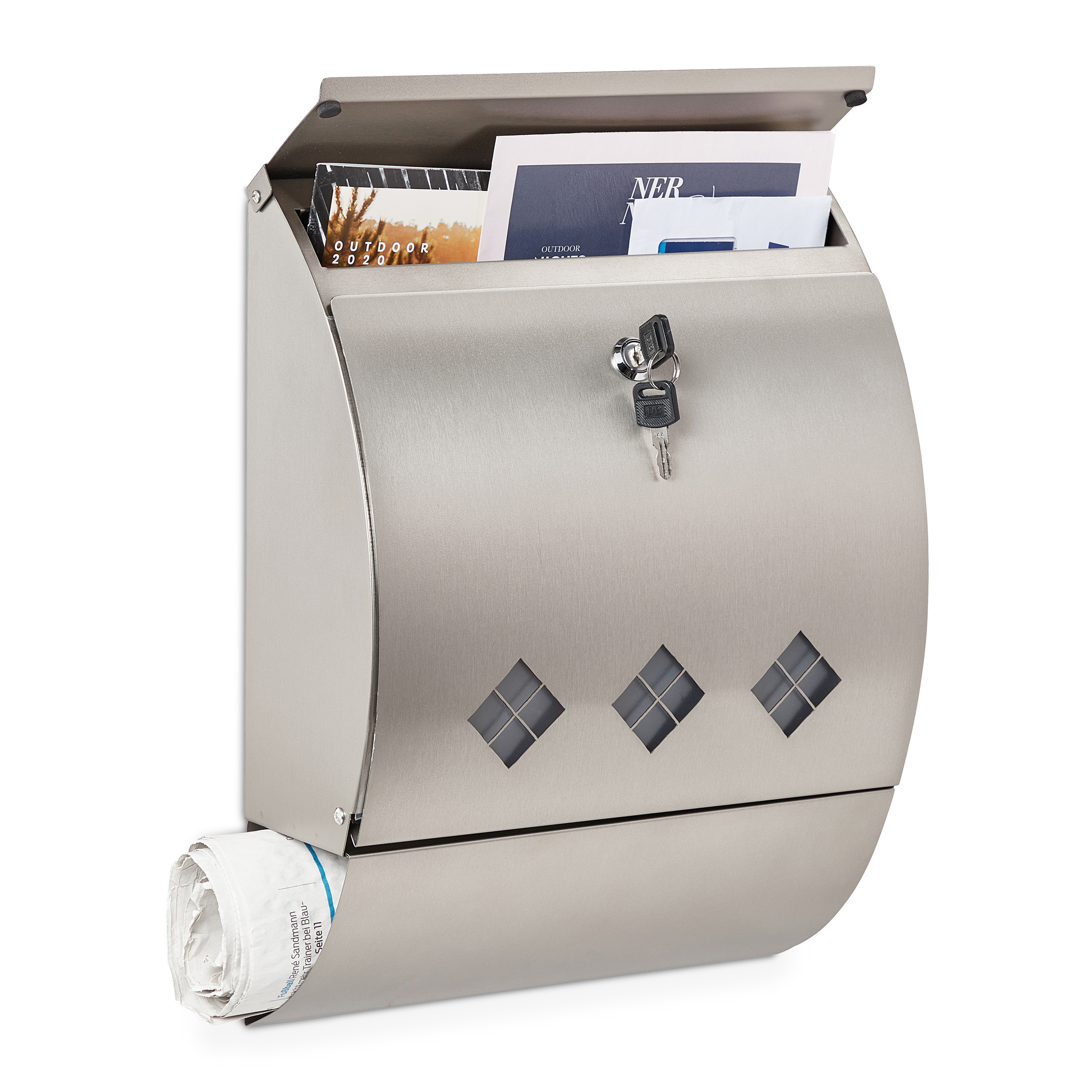 Mailbox In Silver