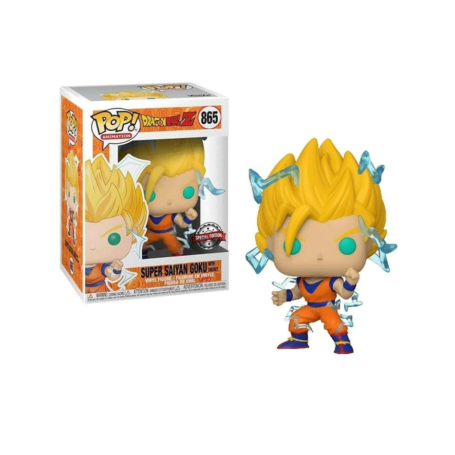 TEMU Funko Saiyan Goku With Energy Dragon Ball 865
