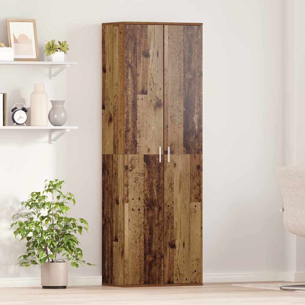Vidaxl High Storage With 2 Doors Finish Interior Furniture For Bedroom And Living Room Freestanding Solutions