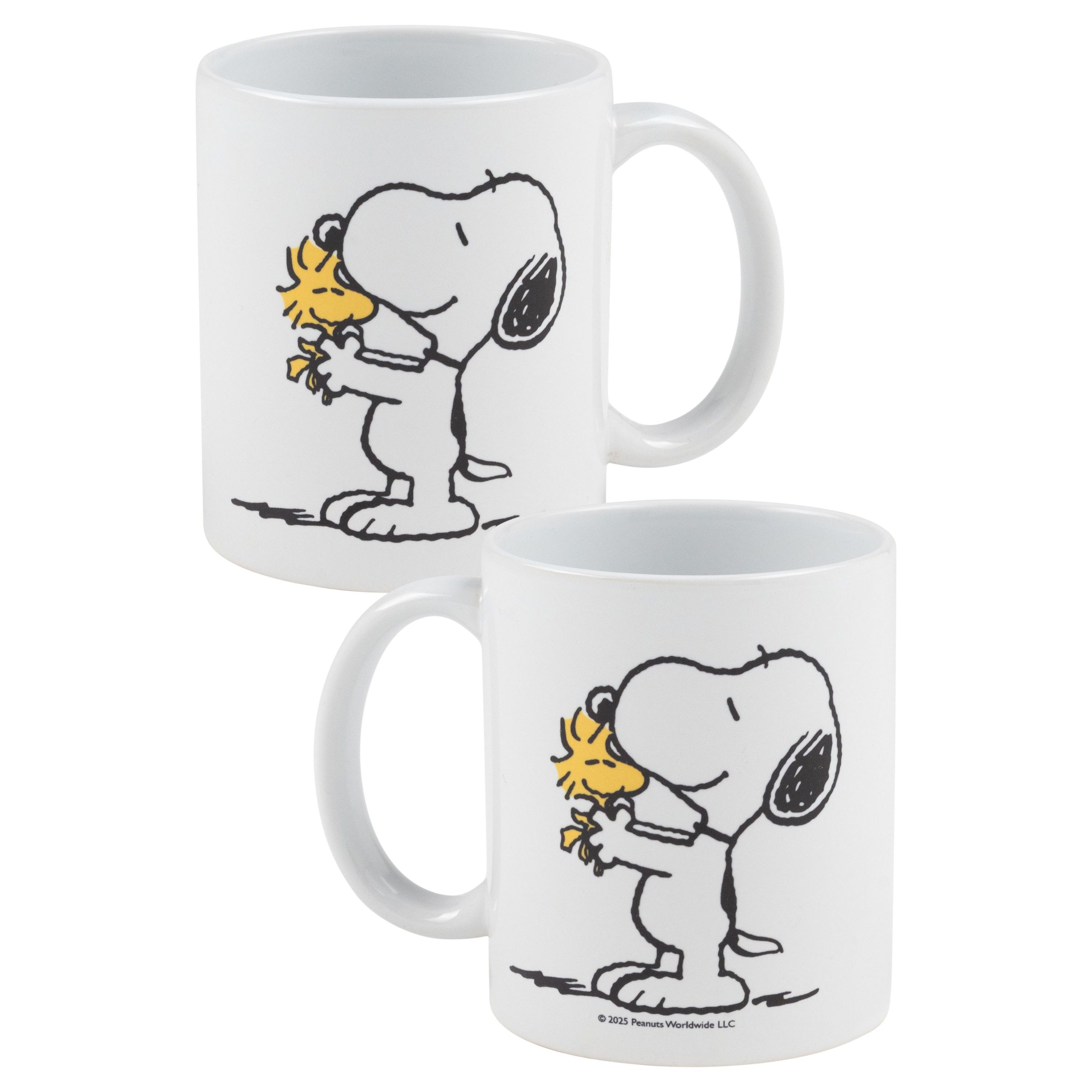 Mug - Woodstock Ceramic Coffee Cup, 320 Ml, White