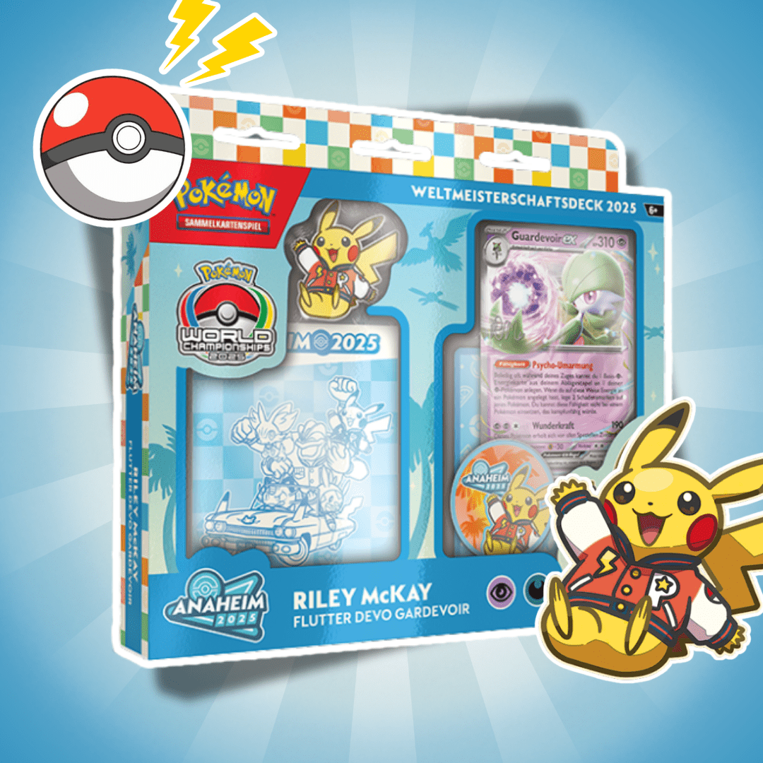 Pokémon World Championship Deck 2025 German - 1 Deck ( From 4 Variants)