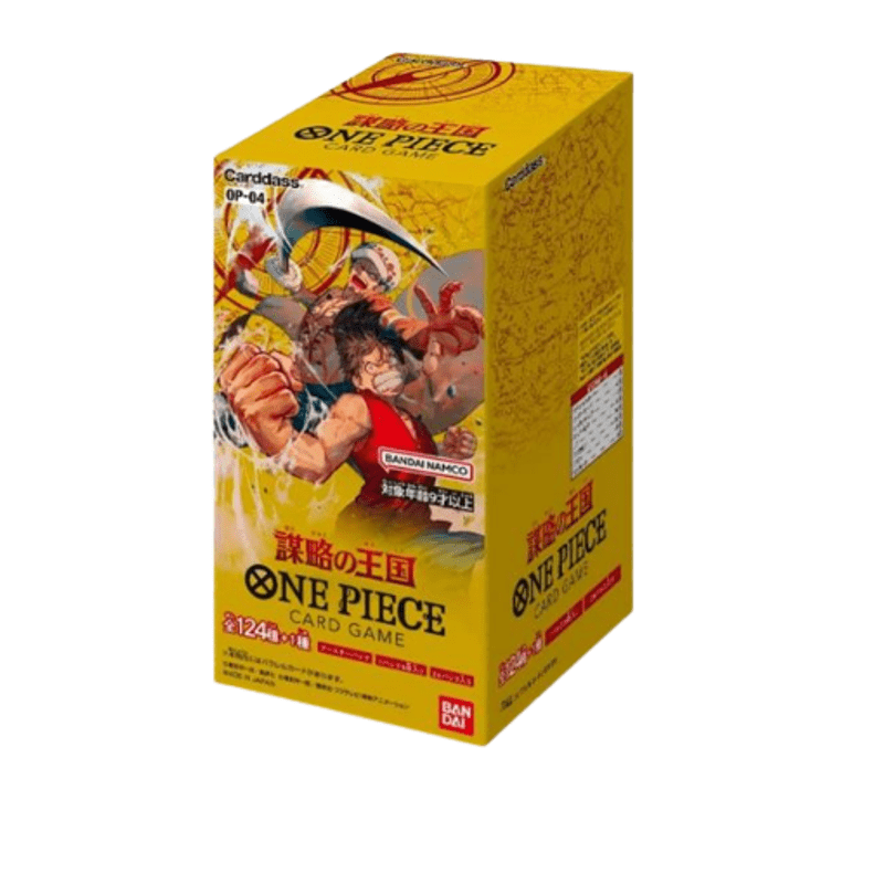 Image of Bandai Op-04 Kingdoms Of Intrigue - 1 Piece Card Box (24 Packs, Japanese Version)
