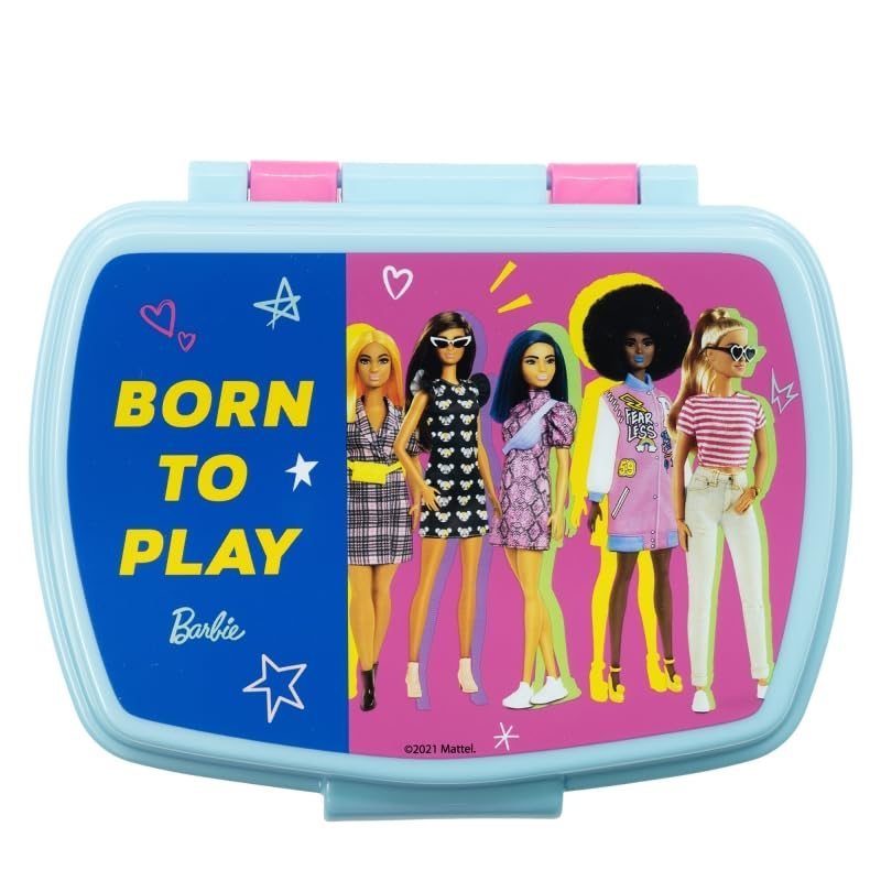 TEMU BARBIE - Contenitore Portapranzo Porta merenda Scatola Sandwich Box per Bambini