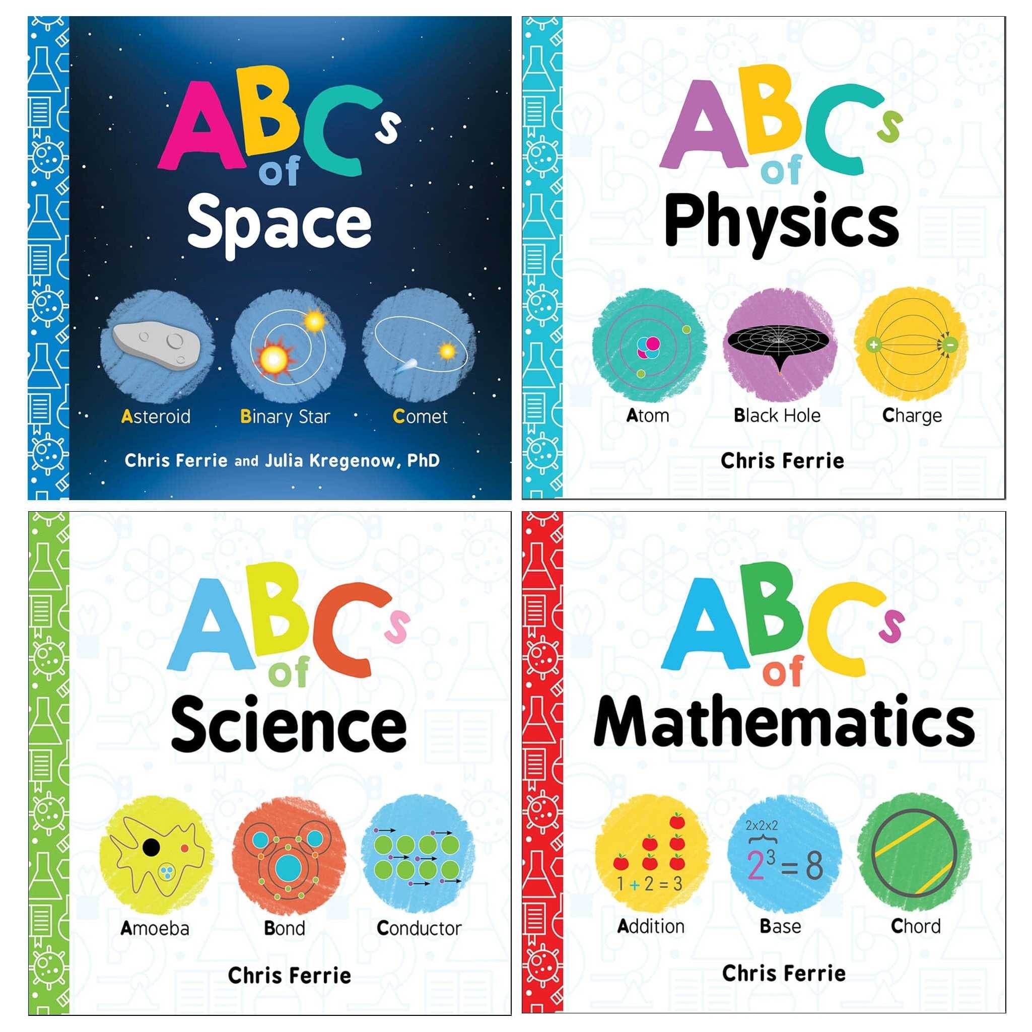 My First Science Library ABC's 4 Book Collection Set