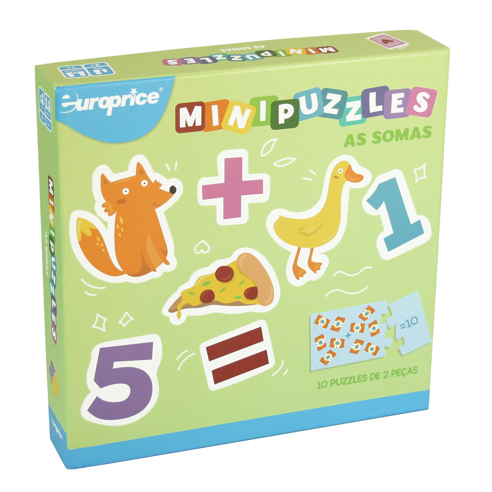 TEMU Mini Puzzles - As Somas