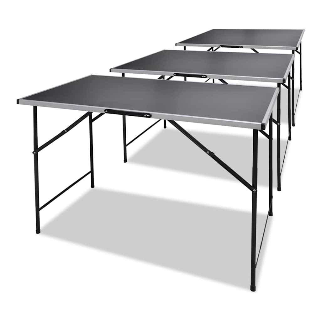 Wallpapering Table, Work Table, Table, Party Table, 3-piece Folding Table Set