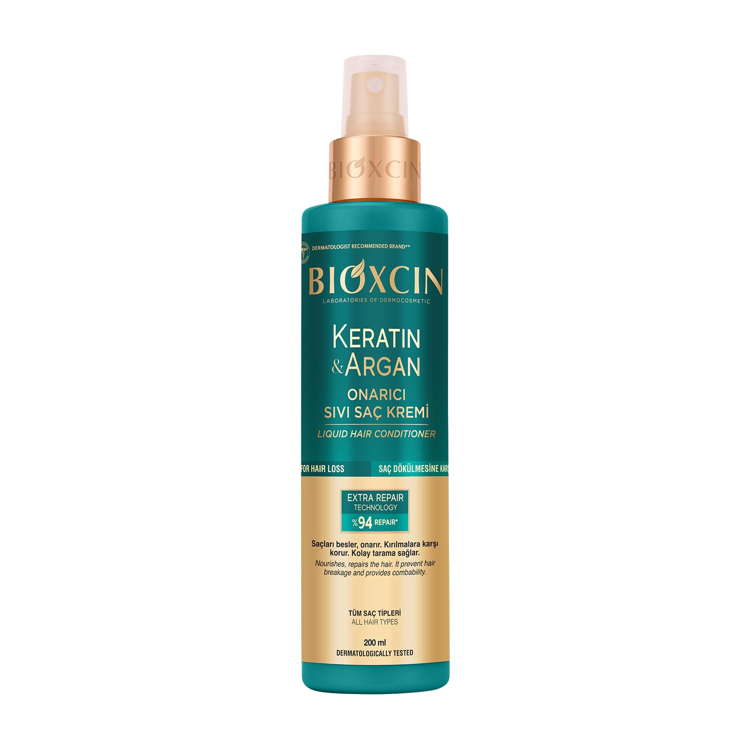 Image of Bioxcin Keratin & Argan Conditioner Spray 150ml