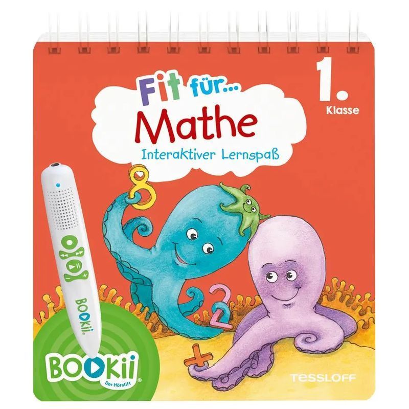 Paperback: Bookii Fit For Math Interactive Learning Fun 1st Grade / Sonja Meierjürgen (german)