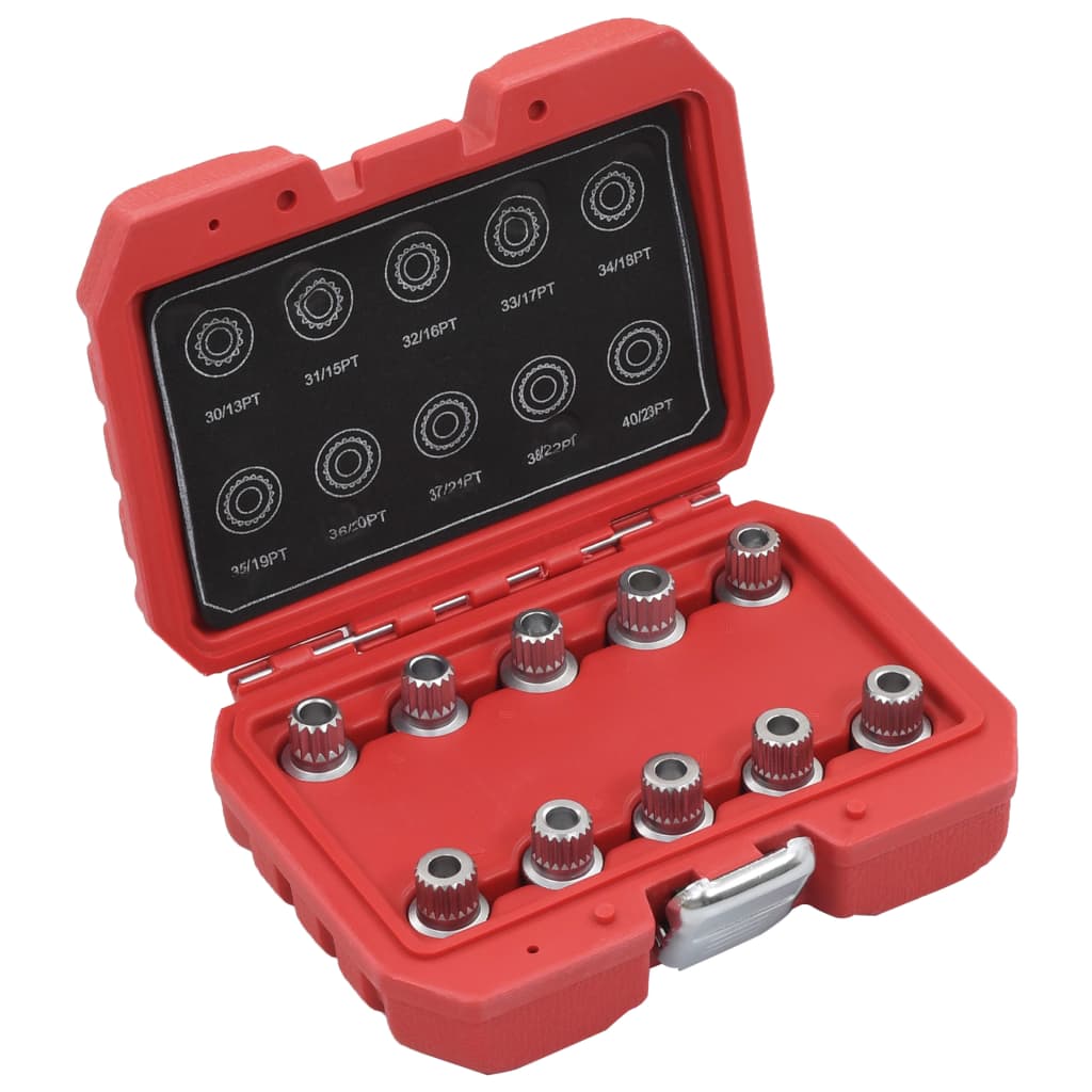 Vidaxl Wheel Nut Set, 10-piece, Wheel Nut, Wheel , Cone Head