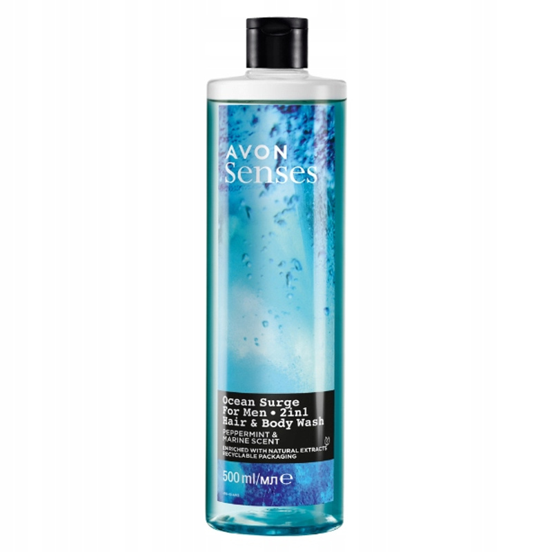 TEMU Avon Ocean Body And Hair Wash Gel For Him, 500 Ml