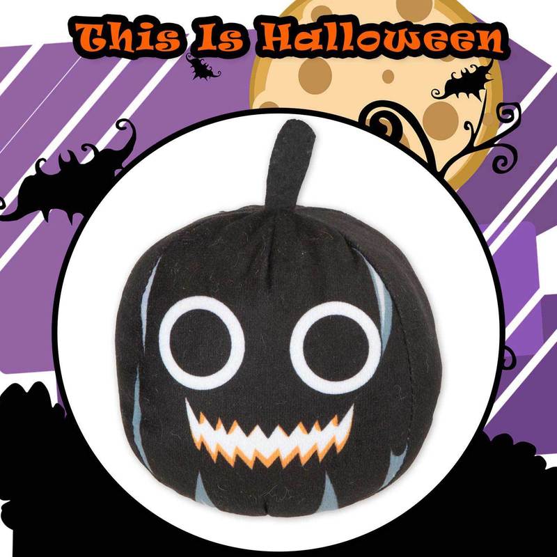 Black Pumpkin Soft Toy for Halloween