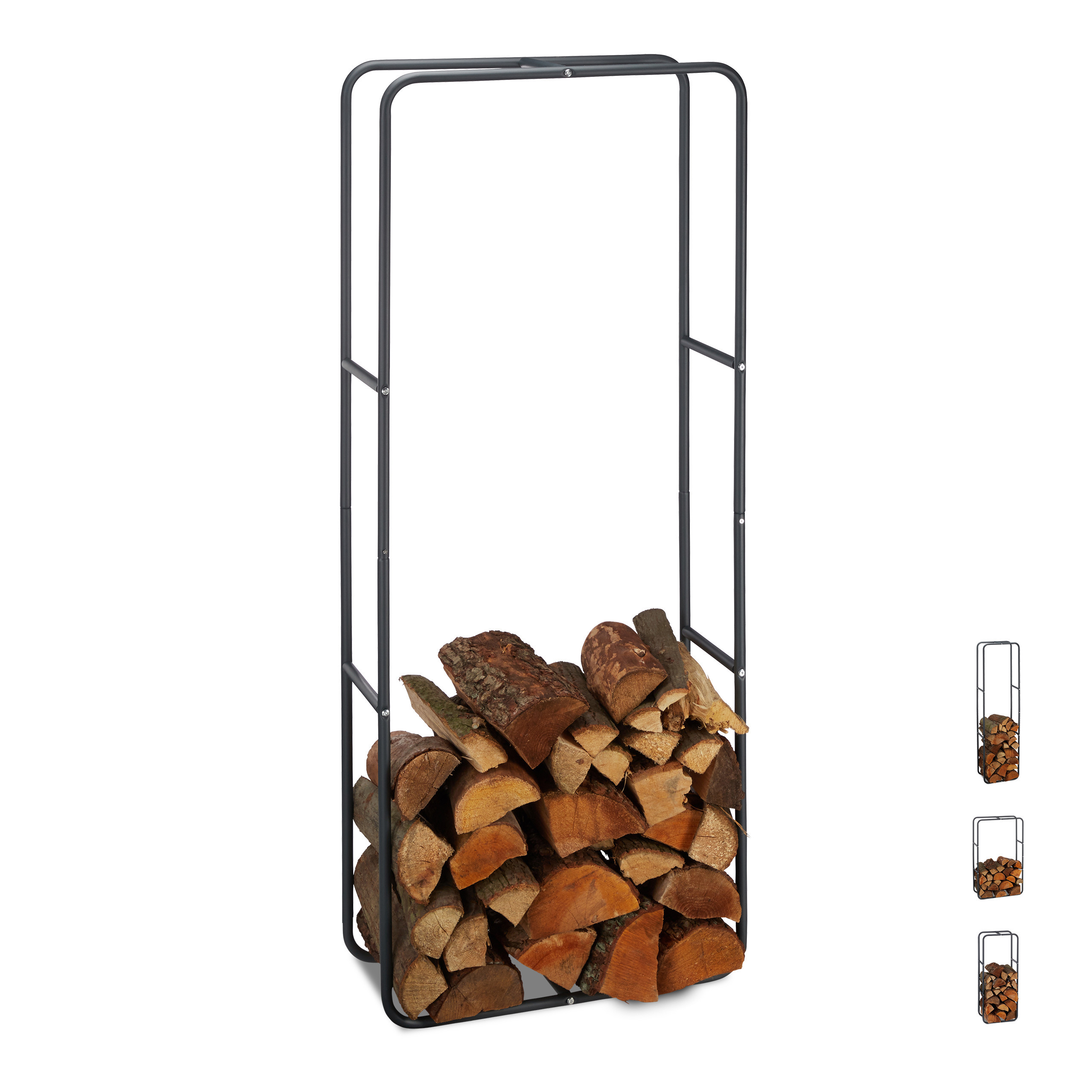 Image of Firewood Rack In - (w)60 X (h)150 X (d)25 Cm
