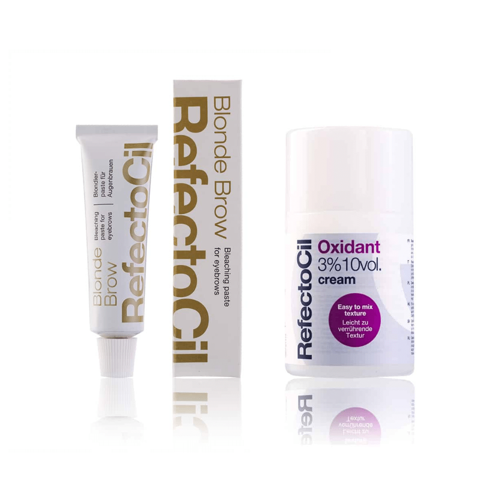 Image of Refectocil Blondierpaste Blonde Brow & Refectocil Creme 3% Set