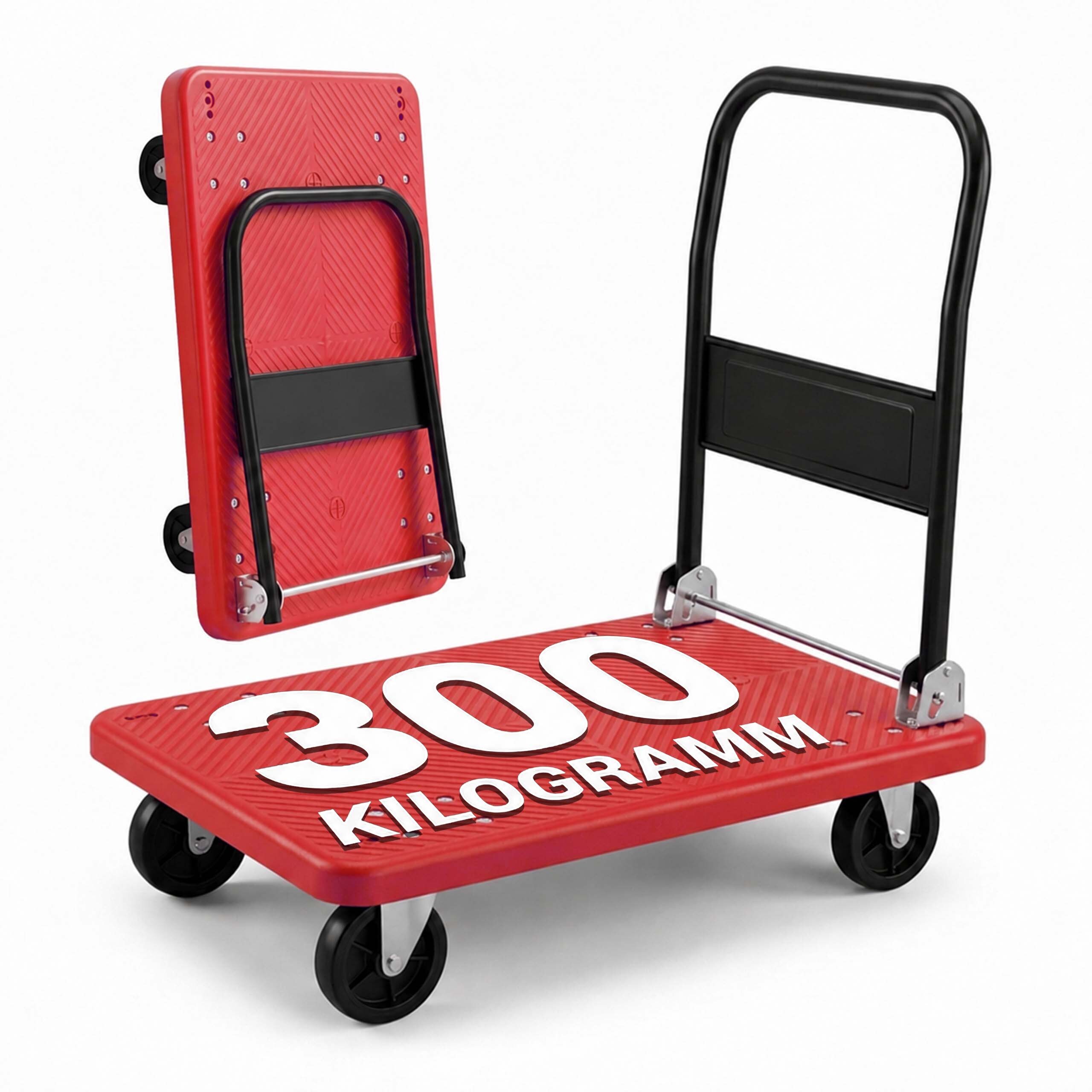 Red Transport Cart - 300 Kg