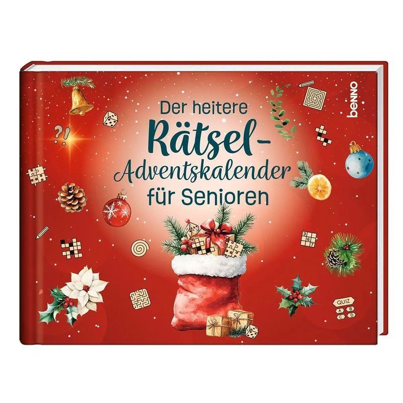 Image of The Cheerful Puzzle Advent Calendar For Seniors - Book - 64 Pg. - German - 2026 - St. Benno Verlag Gmbh - Ean 9783746270265