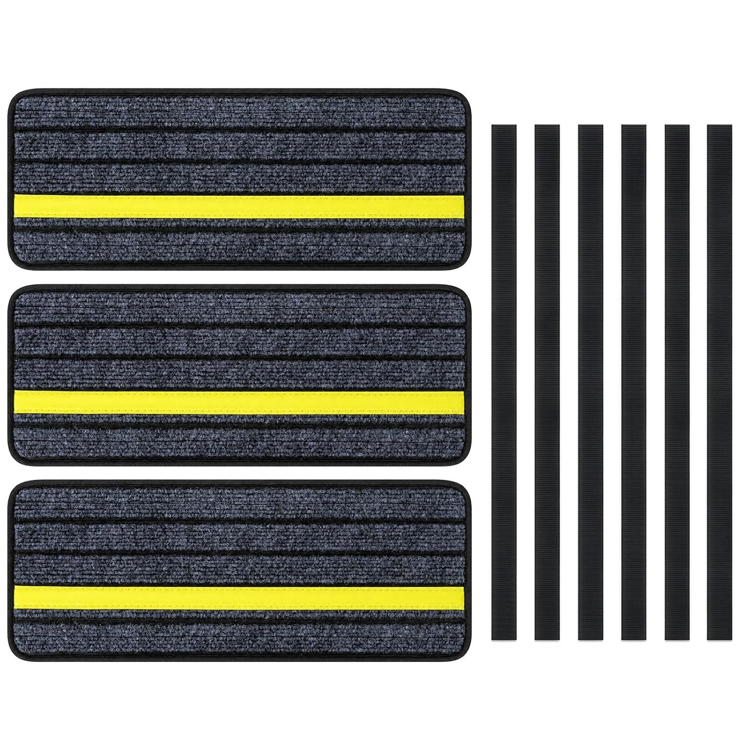 TEMU Rv Step Cover Set – 3pcs Non-slip Outdoor Stair Treads With Reflective Strips For Steps