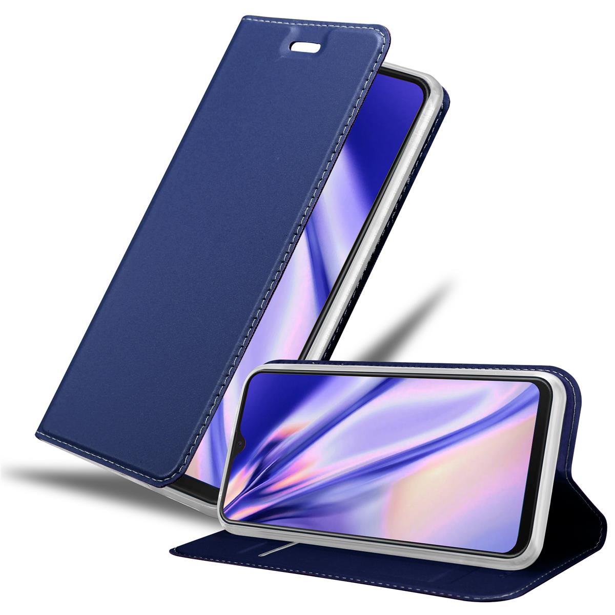 Case Compatible For Galaxy M21 / M30s Protective Cover With Magnetic Closure, Stand Function And Card Slot Flip Case Cover Phone Case Folding Case Book Bag