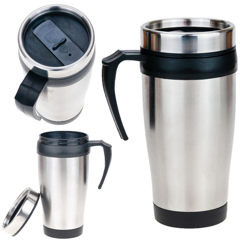 Thermal Mug With Stainless Steel Handle