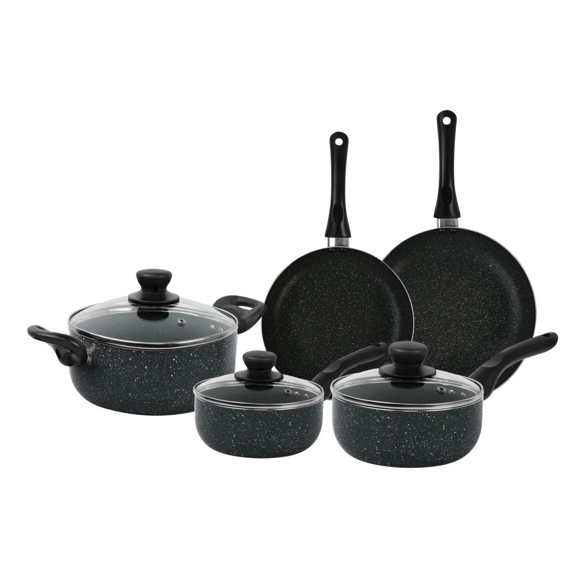 TEMU Velker - batteria da cucina a induzione 15 pezzi - kit pentole a induzione con rivestimento antiaderente a tutti cottura. Set pentole cucina