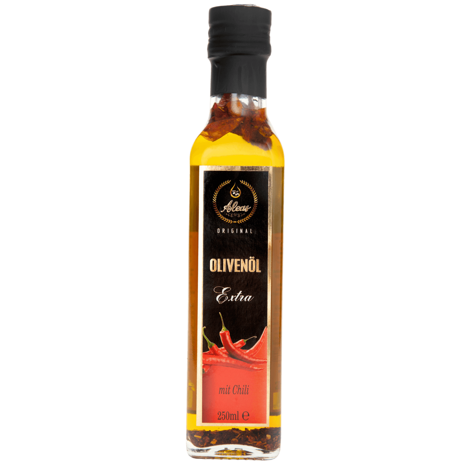 Greek Extra Virgin Olive Oil – With Chili, Premium Quality 250ml Aleas