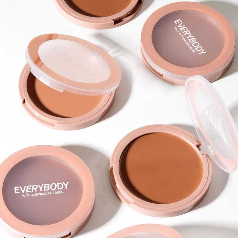 EVERYBODY in LONDON X Aleksandra Sosfa Kremasti Bronzer, Srednji