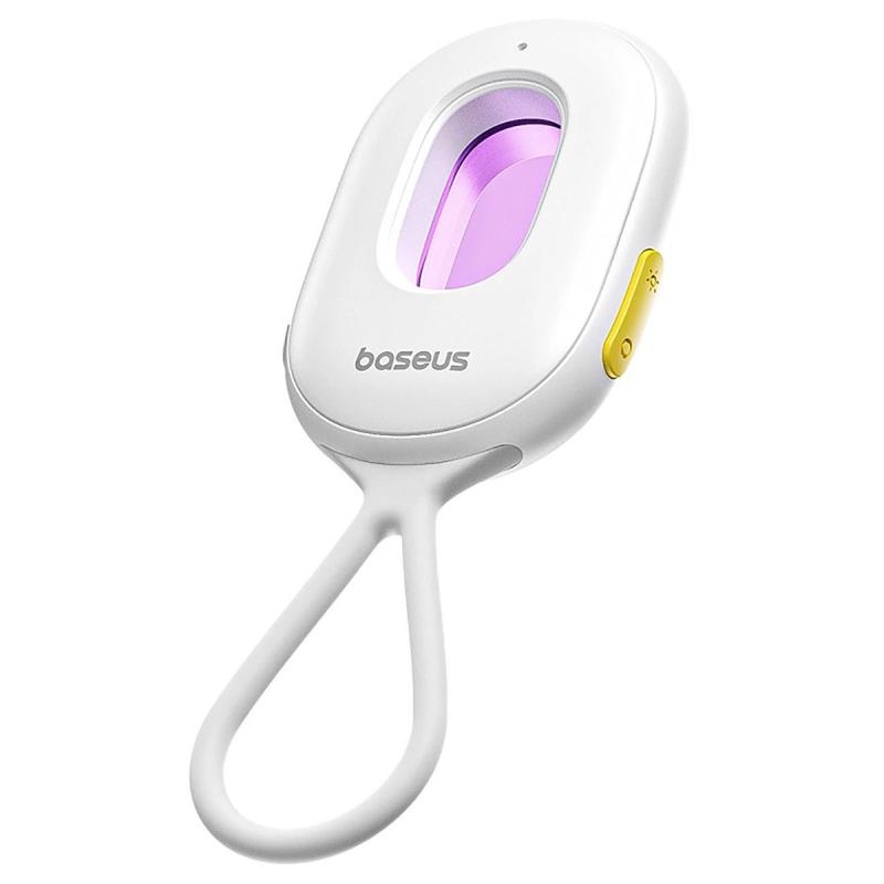 Hidden Camera Detector Baseus Heyo Series Ii With Alarm, Mini Flashlight, Usb-a To Usb-c Cable, White, , Ideal For Privacy Protection