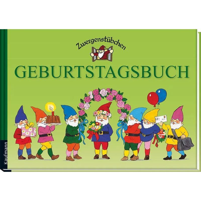 Image of Dwarf's Study Birthday Book - Book - Elke Schuster (et Al.) - Dwarf's Study - 66 Pages - German - 2014 - Kaufmann Ernst Publishing Gmbh - Ean 9783780620101
