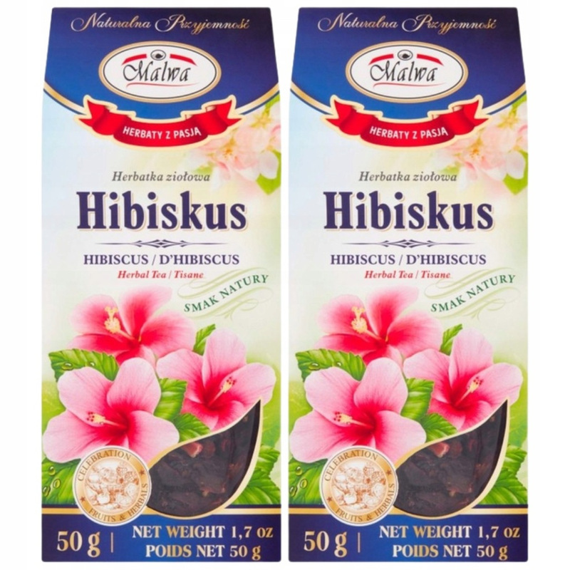 Malwa Herbal Hibiscus Tea 50g X 2pcs