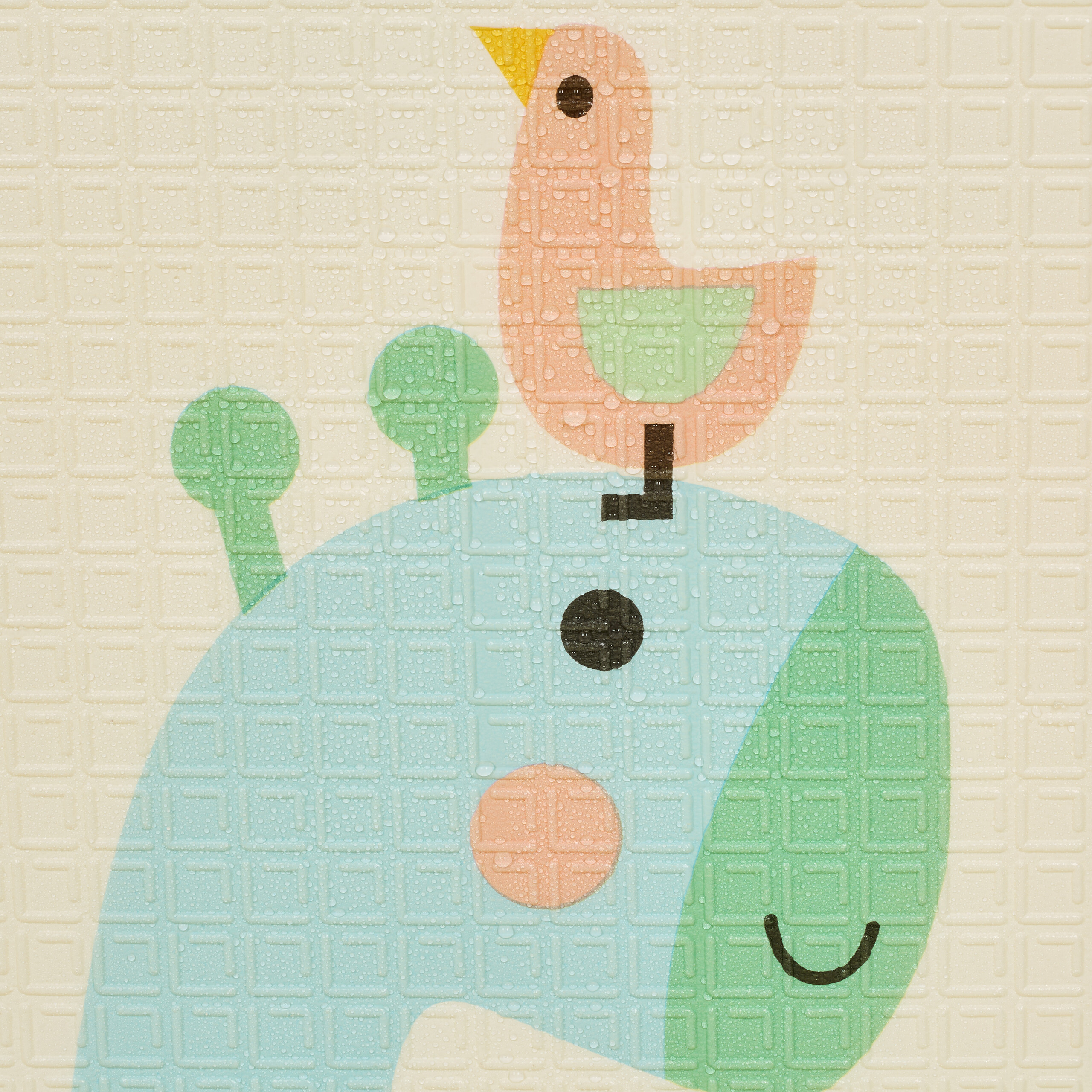 Kleurrijke Speelmat - (B)200 x (L)150 cm