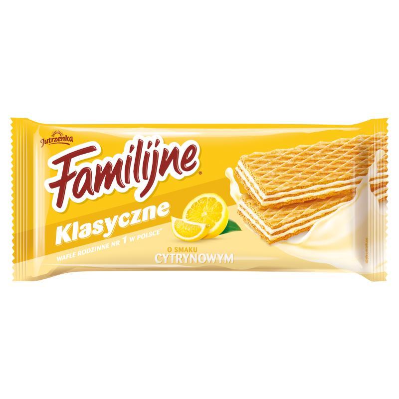 Family Classic Lemon-flavored Waffles 180 G