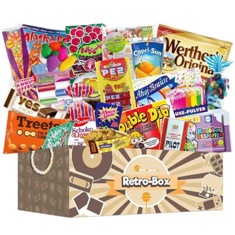 World Of Sweets Retro-box